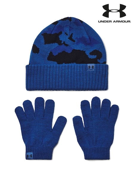 Under Armour Blue Beanie and Gloves Set (B57106) | €37