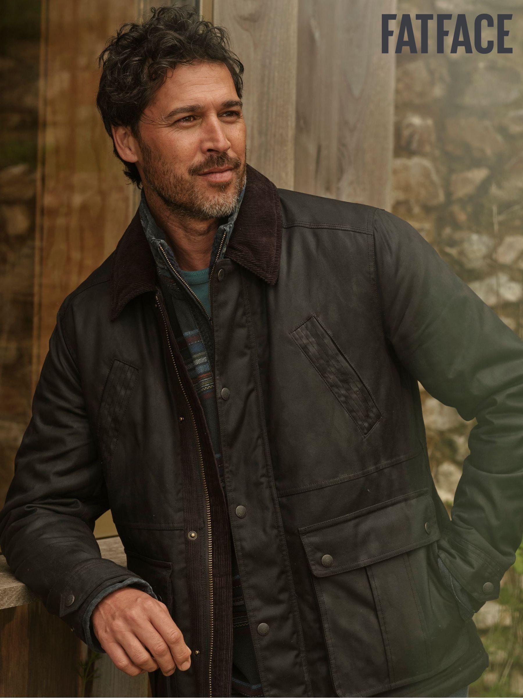 Men s Waxed Coatsandjackets Next Oman