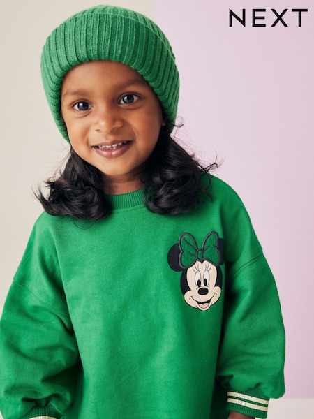 Green Rib Beanie Hat (1-16yrs) (B57393) | AED14 - AED28