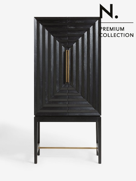Black N Premium Ritz Mango Wood Drinks Cabinet (B57459) | €1,050