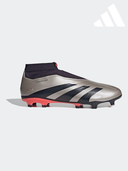 adidas Metallic Predator League Laceless Firm Ground Boots (B57698) | €56