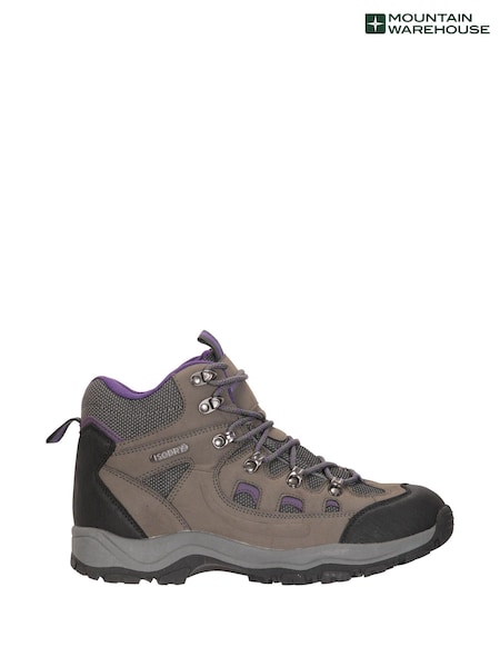 Mountain Warehouse Grey Chrome Adventurer Waterproof Boots (B57776) | €80