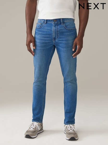 Голубой в винтажном стиле - Comfort Stretch Jeans (B58057) | €14