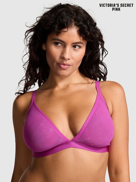 Victoria's Secret PINK Berry Bliss Purple Triangle Bralette (B58381) | €11.50