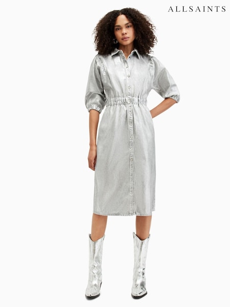 Allsaints Osa Denim Dress (B58437) | €175