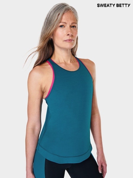 сине-зеленый Reef сине-зеленый - Sweaty Betty Breathe Easy Run Vest (B58462) | €15