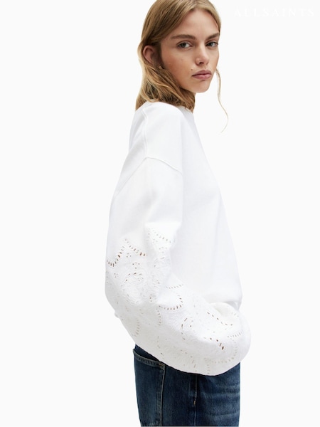 AllSaints White Agata T-Shirt (B58554) | €79