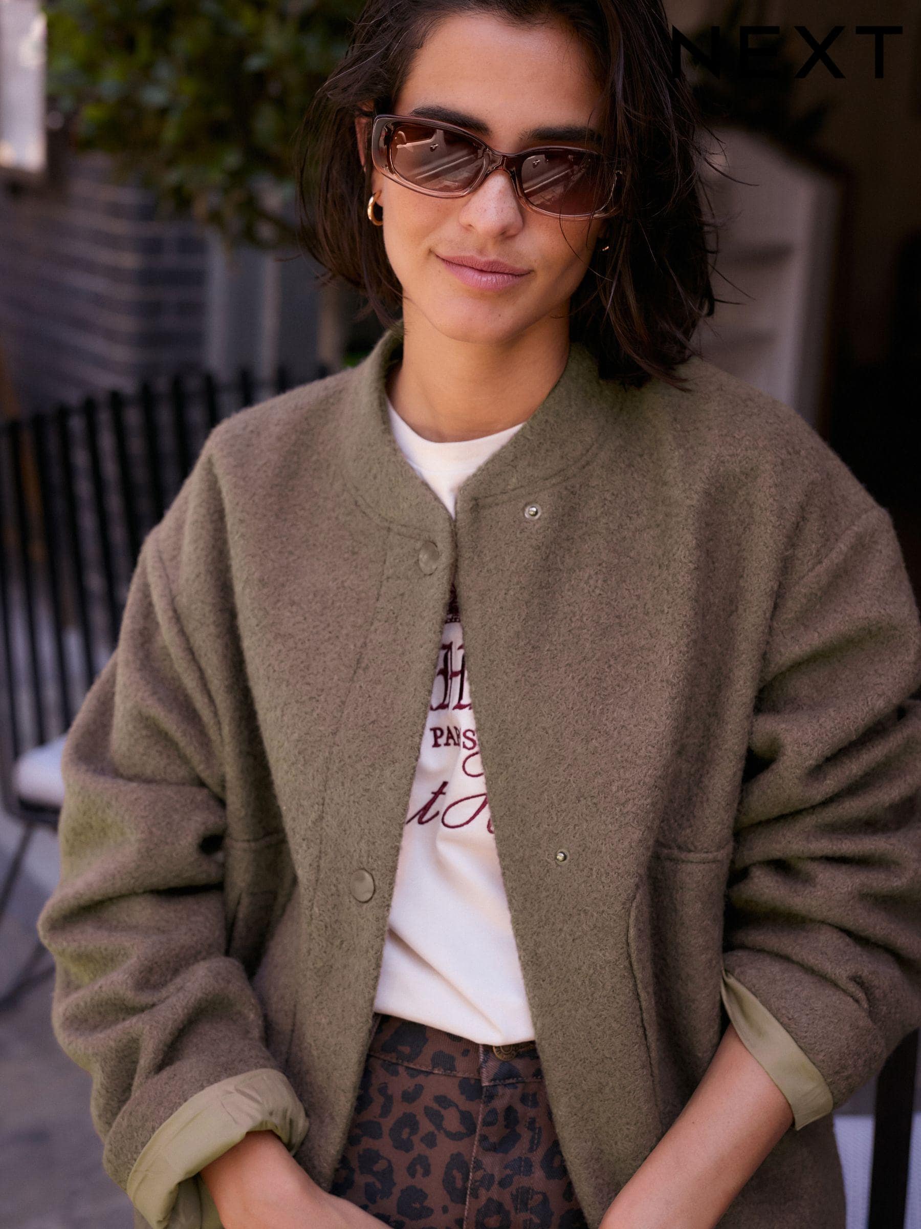 Next bomber jacket sales