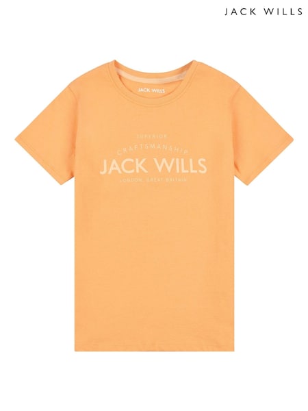 Jack Wills Girls Regular Fit Est 1999 100% Cotton T-Shirt (B58650) | 28 € - 34 €