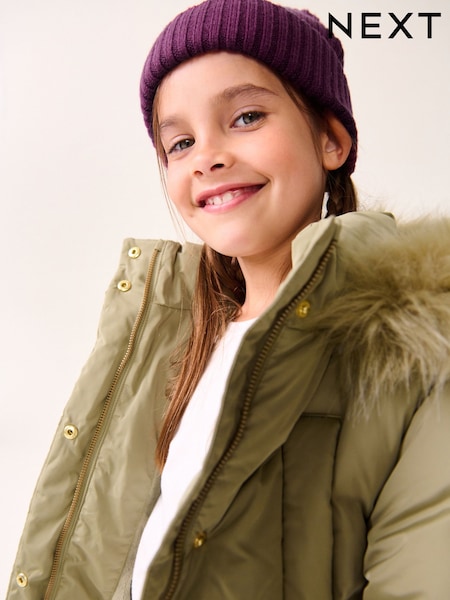 Vijolična - Rib Beanie Hat (1-16yrs) (B59173) | € 3 - € 6
