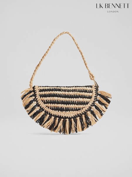 Lk Bennett Luna Raffia Clutch Bag (B59294) | 77 €
