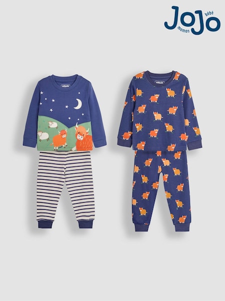 JoJo Maman Bébé 2-Pack Cotton Pyjamas (B59451) | 47 €