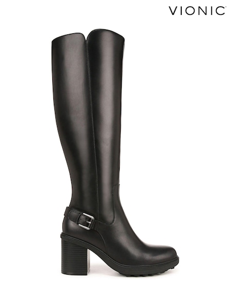 Vionic Wide Fit Trabuco Knee High Leather Boots (B59535) | 2,085 LEI