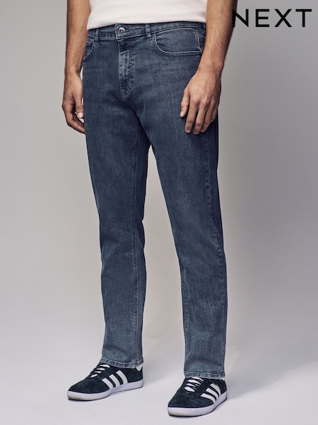 Grey Steel Slim Fit Classic Stretch Jeans (B59620) | €32