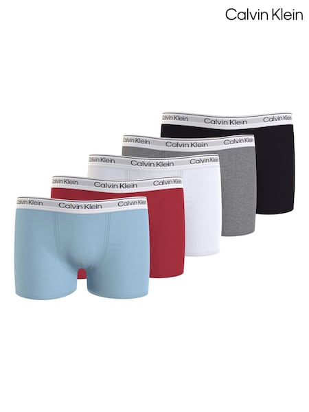 Calvin Klein Trunks 5 Pack (B59931) | 196 LEI