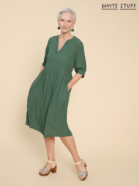 White Stuff Green Amelia Dress (B60015) | €43.50