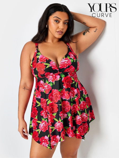 Yours Curve Hanky Swim Dress (B60450) | €71