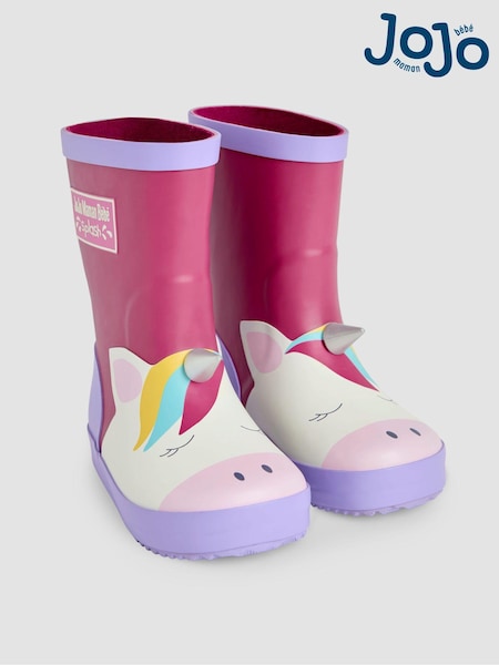 JoJo Maman Bébé Pink Unicorn Wellies (B60457) | 1,412 UAH - 1,532 UAH