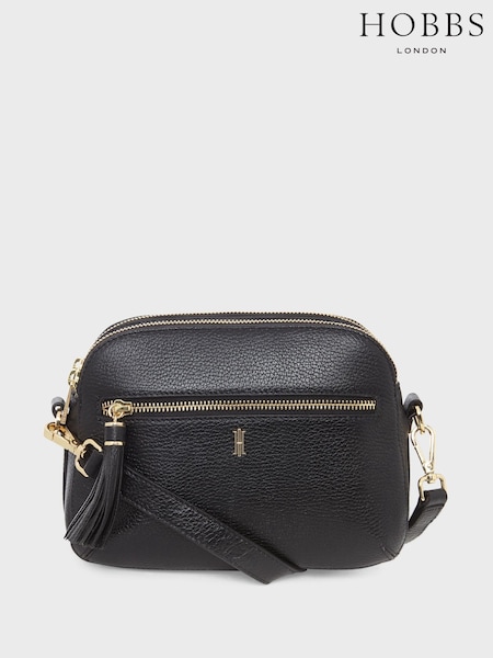 Hobbs Black Cross-Body Carlton Bag (B60492) | €164