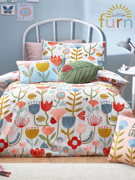 Little Furn Multicolour Little Nature Floral Duvet Cover Set (B60738) | €22 - €37