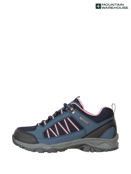 Azul - Mountain Warehouse Womens Path Waterproof Walking Shoes (B60773) | 61 €