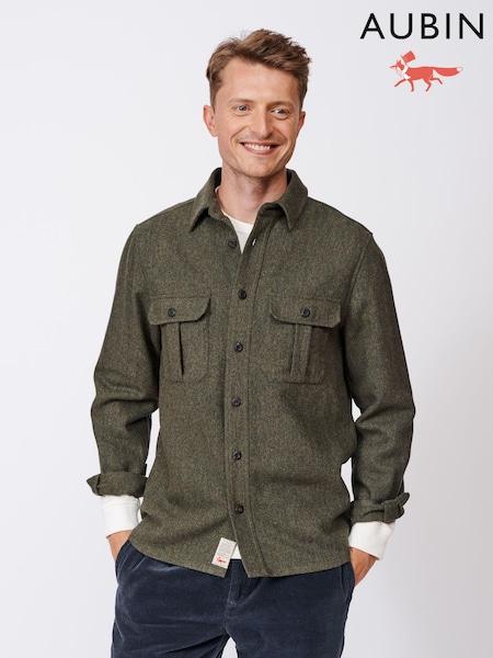 Aubin Ravendale Wool Overshirt (B60811) | €197