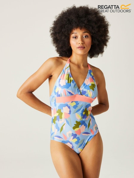 Azul claro - Regatta Womens Flavia Costume II Swimsuit (B60841) | 42 €