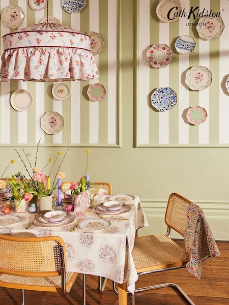 Cath Kidston Harmony Ditsy 100% Cotton Table Cloth (B60864) | €54