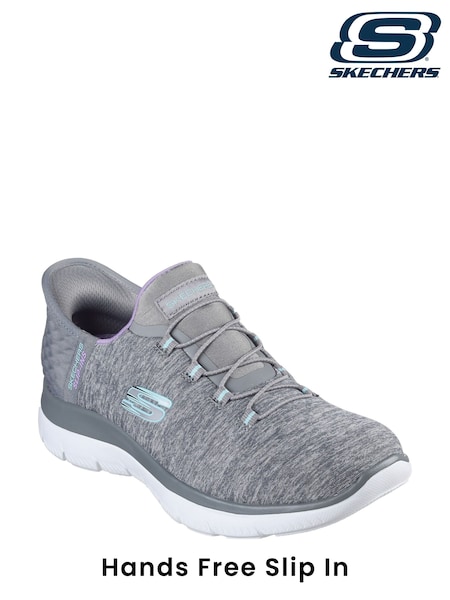 siva - Skechers Womens Slip In Summits Dazzling Haze Trainers (B61077) | € 97