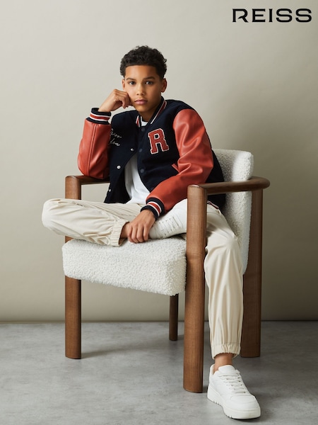Reiss Stone Lucian 3-9 yrs Technical Drawstring Cuffed Cargo Trousers (B61233) | €49