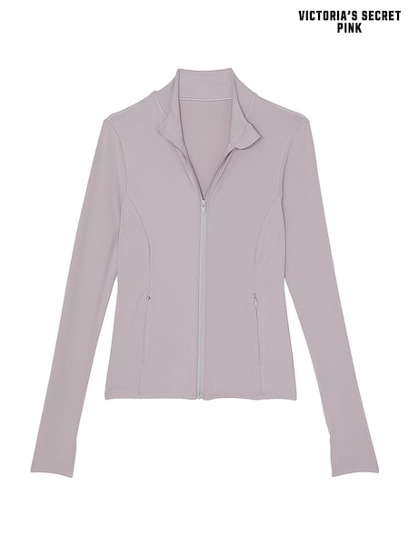 Victoria's Secret PINK Dusty Purple Relay Sports Full Zip Jacket (B61451) | €27