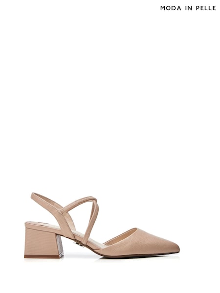 Moda in Pelle Caydence Point Low Block Shoes (B61755) | $94