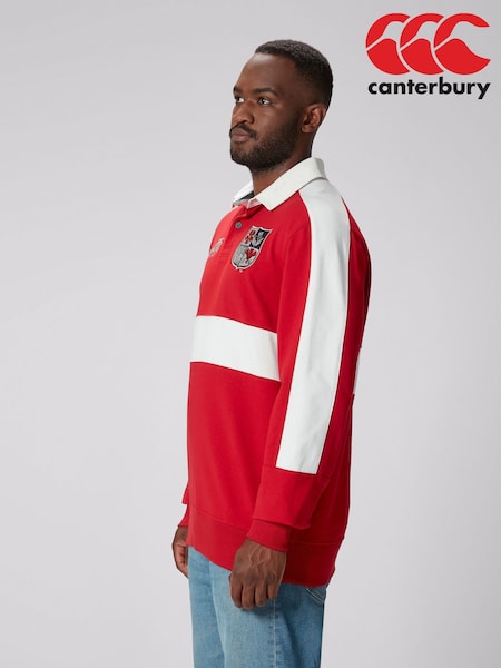 Canterbury Red British & Irish Lions Rugby Heritage Jersey (B61834) | €106