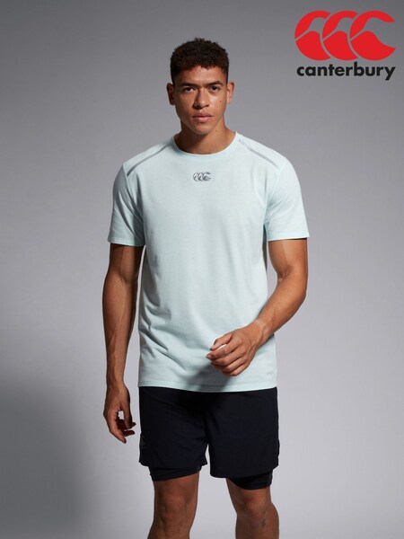 Canterbury Adult Mens Green Cotton/Poly Training T-Shirt (B61904) | €40