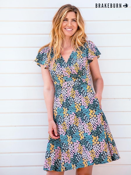 Brakeburn Wildflower Meadow Wrap Dress (B62003) | €38