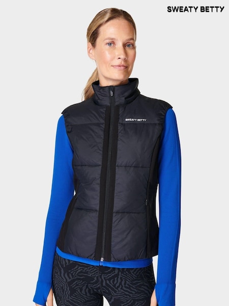 Sweaty Betty Black Accelerate Elite Gilet (B62053) | €89