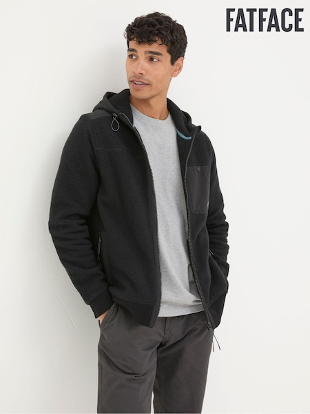 FatFace Black Dark Skies Dalton Fleece Hoodie (B62188) | €52.50