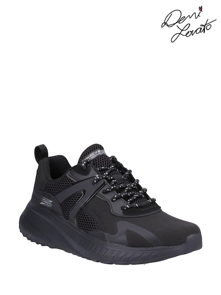 Skechers Black Bobs Squad Chaos Elevated Drift Trainers (B62319) | €78