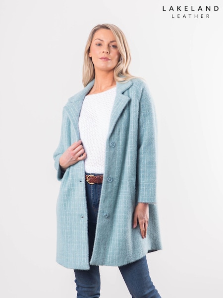 Blau - Lakeland Leather Francis Button Coat (B62349) | 49 €