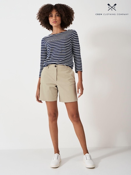 Crew Clothing Natural Chino Shorts (B62386) | €51