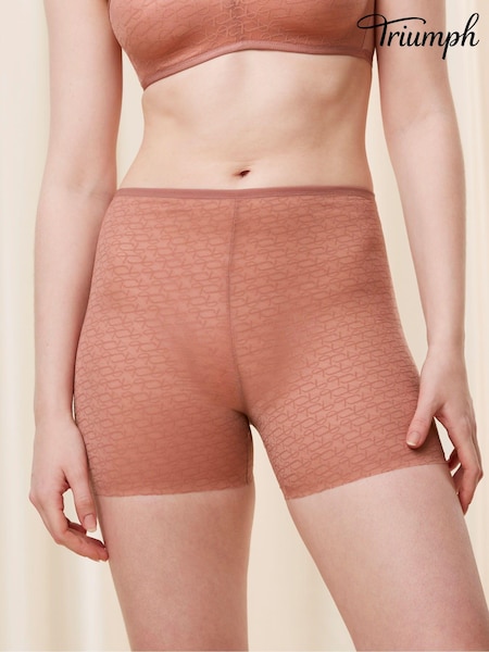 Triumph Signature Sheer Brown Shorts (B62580) | €18
