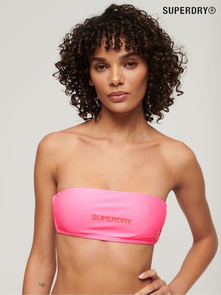 Superdry Logo Brazilian Bikini Top (B62831) | 120 LEI