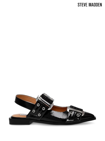 Negru - Pantofi Steve Madden Grand Avenue cu cataramă (B62840) | 894 LEI