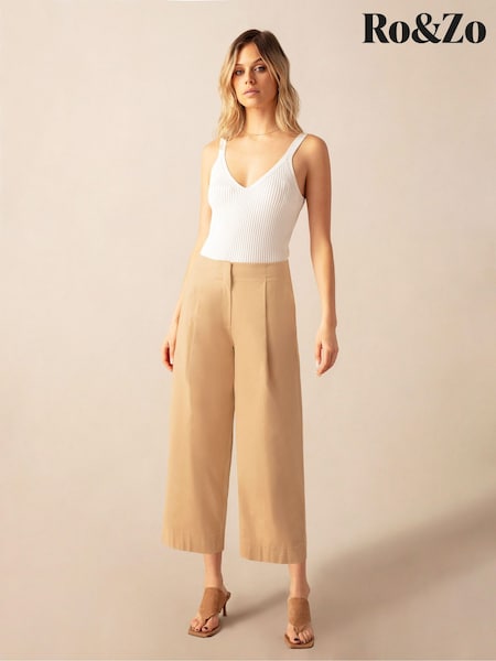 Ro&Zo Rib Knit Vest Top (B62901) | €37