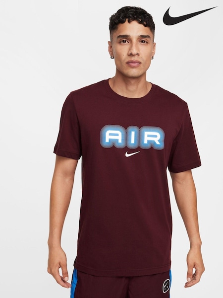 Burgundy Crush - Nike Air Printed Graphic T-Shirt (B63536) | 40 €