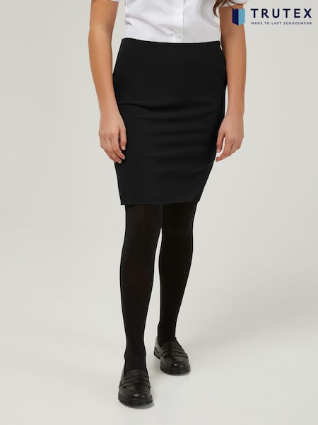 Trutex Black 16" Pencil School Skirt (10-14 Yrs) (B63571) | R$ 255 - R$ 275