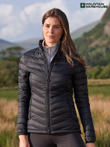 Mountain Warehouse Womens Featherweight Water Resistant Down Jacket (B63600) | ‏612 ر.س.‏
