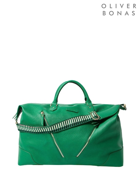 Oliver Bonas Green Ladder Weekend Bag (B63780) | 346 QAR