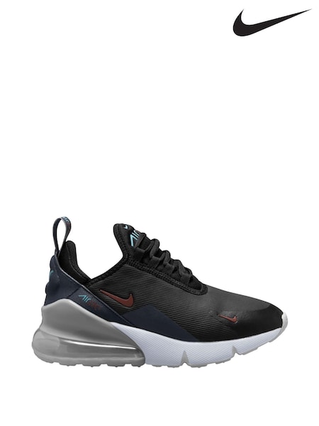Nike Black/White Youth Air Max 270 Trainers (B63824) | €114
