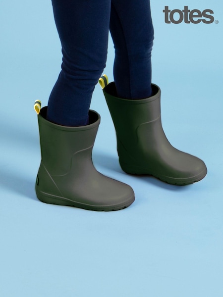 Vihreä - Totes Childrens Charley Welly Boots (B63953) | €32